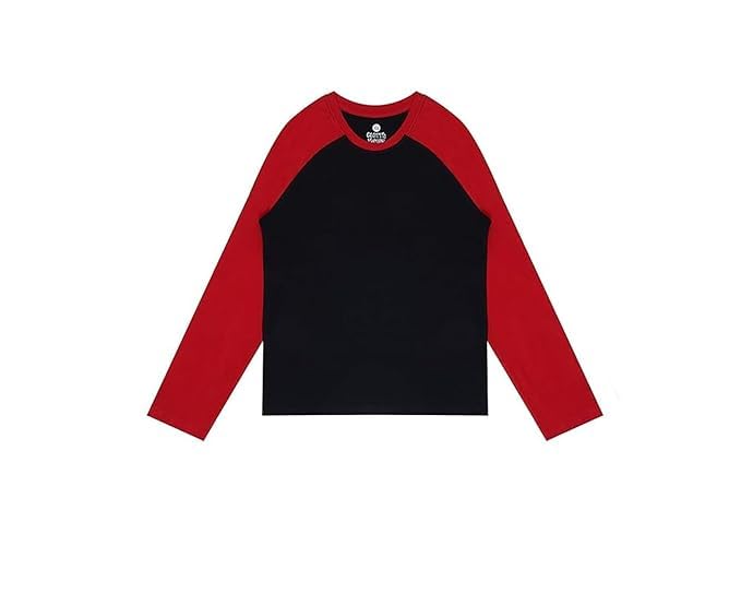 Image of Clotth Theory Boys Printed Bio Washed Cotton Full Sleeve T-Shirt for Boys