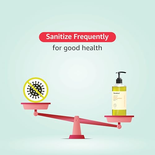 Image of inatur Refreshing Hand Sanitizer Gel Combo | Alcohol-Based, Antibacterial, Kills 99.9% Germs | Safe on Skin & Surfaces | Hand Sanitizer 500ml | Perfect Disinfectant Gel for Hygiene & Protection