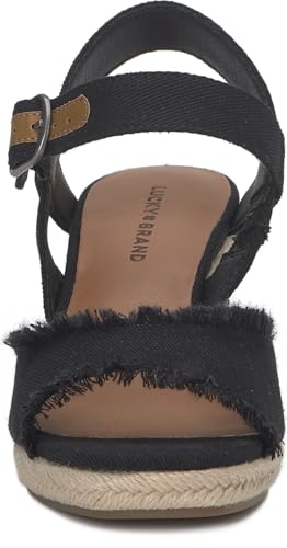 Image of Lucky Brand Women's Mindra Espadrille Wedge Sandal