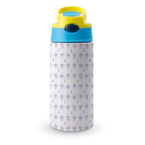 クーロミ 子供 水筒 ウォーターカップ 魔法瓶 スポーツボトル ポップアップ 漏れ防止 ステンレスボトル ティーカップ 保温 保冷 携帯便利 旅行 通勤 通学 大人 子供用 人気 プレゼント 350ml