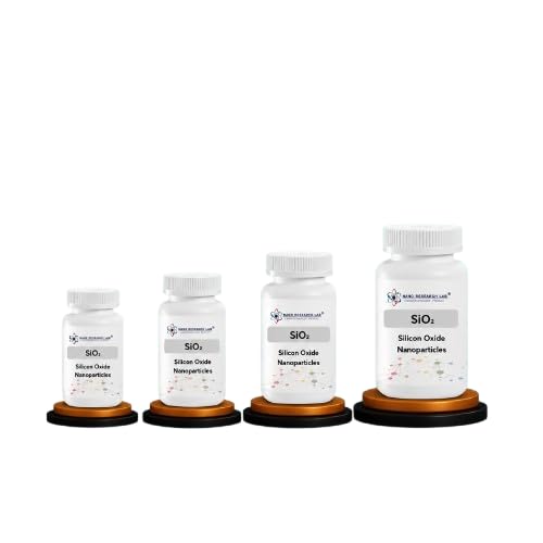 NRL Silicon Oxide Nanoparticles | APS 30-50nm, 99.9% High Purity Lab Grade | Premium Silica Nanotechnology Material for Electronics, Ceramics & R&D (Available in 5g, 10g, 25g, 50g) (white, 5gram)-image-9