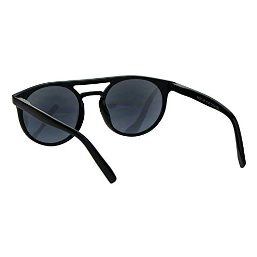 Flat Top Hipster Horn Rim Round Keyhole Reader Reading Sunglasses4