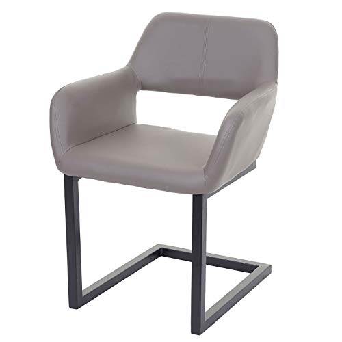 Mendler Esszimmerstuhl HWC-A50 II, Freischwinger Stuhl Küchenstuhl, Retro...