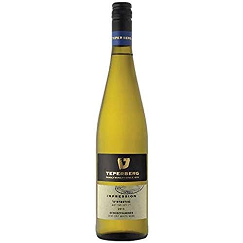 Teperberg weißwein Halbtrocken (0.75l) - Impression Gewürztraminer - koscherer Weißwein- koscherer wein israel - Kiddush Weine, Shabbat Weine -Excellente Weine vom bekannten Weingut Teperberg Cover