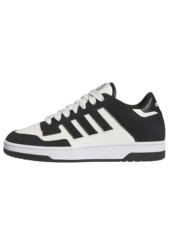 adidas Mixte Rapid Court Low, Core Black/Cloud White/FTWR White, 40 2/3 EU