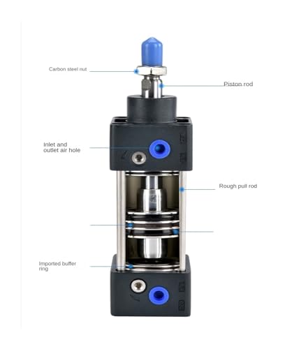 Vérin pneumatique SC alésage 63 mm double effet course 500 - 6