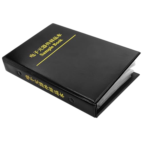 Kit de resistencia de película metálica de 8500 piezas 0805 SMD, 170 valores (50 por valor), tolerancia del 1%, libro de almacenamiento, componentes de montaje