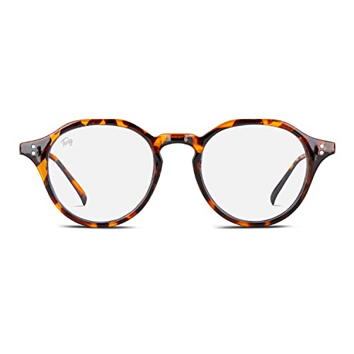 TWIG Gafas de luz azul LANGEVIN hombres/mujer blue block filtro de pantalla (OPTIC TORTOISE)