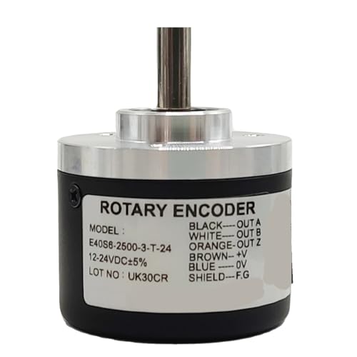 Codeur optoélectronique E40S8 2500-3-N-24 capteur rotatif impulsion arbre 8mm