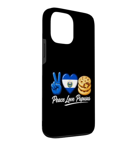 Peace Love Papusas, El Salvador Food Coque pour iPhone 13 Pro Max – vue 3