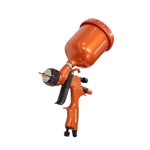 Image of Painter HVLP Gravity Spray Gun Shine-2 Non-Drip Paint Cup 600 ml Capacity with 1.3 mm Nozzle