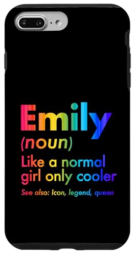 Emily Like A Normal Girl Only Cooler Queen ���O �X�}�z�P�[�X iPhone 7 Plus/8 Plus �p