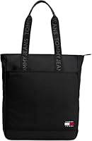Tommy Jeans Herren Shopper Daily Tote Bag Tasche, Schwarz (Black), Einheitsgröße