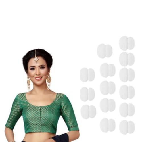 Image of Studio Shringaar Women's Zari Brocade Stitched Elbow Length Sleeves Saree Blouse