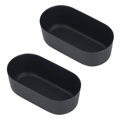 2PCS Oval Toast Loaf Pan, Oval Shape Cheese Cake Pan Nonstick Cake Mold Baking Tray Aluminum Alloy DIY Bread Loaf Mold Japanese Bread Flan Pans Baking Pan