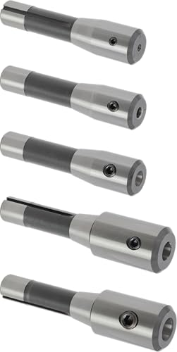 CME 5 pc R8 Taper End Mill Holder Set, 7/16"-20