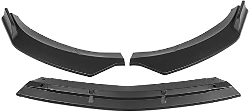 Becquets avant De Voiture pour Benz CLA Class W117 2016-2020, Car Front Pare Chocs Splitter Spoiler Lip Cover Diffuseur Body DéCoration Accessoires Cover