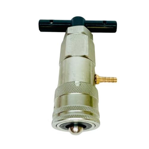 Image of 5 /8 inch ISO 16028 Flat Face Skid Steer Male Hydraulic Quick Coupler Pressure Decompression Relief Release Tool by Tractor Relief Tool