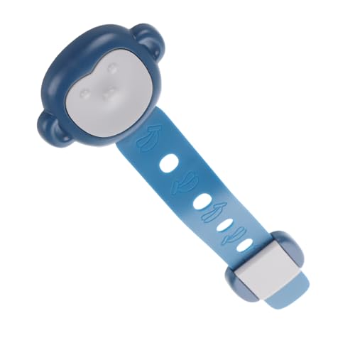 INOOMP チャイルドセーフティ引き出しロック、ベビー冷蔵庫ロック、幼児キャビネットロック、冷蔵庫オーブン便座 スト ロック、キッチン食器棚家電ゴミ箱ロック、ブルー