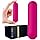 Mini Handheld Electric Back Massager Waterproof Quite Massager, Portable Massager for Back Neck Shoulder Body,Rose Red - 5