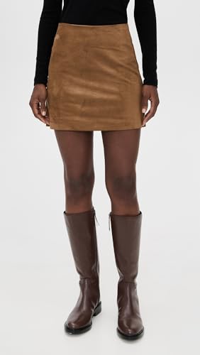 Z SUPPLY Women's Ciera Faux Suede Mini Skirt2