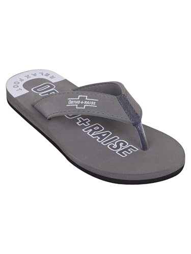 Image of Extra Soft Orthopaedic Comfort Slippers for Men | Anti-Skid, Arch Support, Doctor Recommended Flip Flops | Relax Footwear for Heel & Ankle Pain Relief
