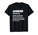 Hombre Nombre Jarred Camiseta