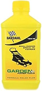 Bardahl Garden Power Tools 4T 15W40 Lubrificante Tagliaerba Decespugliatori Generatori di Corrente 1 LT