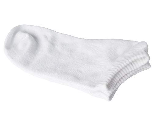 Ankle No Show Socks for Boys Girls Casual and Athletic Youth Kids Low Cut Socks 6/8 Pairs Grey (Shoe Size: 2.5-6.5)2