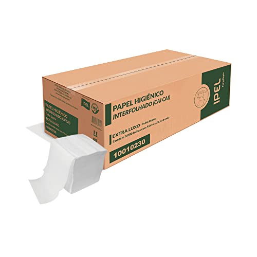 Papel Higiênico Fd Interfolhado 10x20cm Indaial 8000 fls