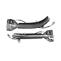 PIBMKVKHIK Rückspiegel-Blinke Für BMW 5/6/7 Serie F01 F02 F06 F10 F12 F13 2013-2018 Spiegel Blinker Lampe 63137308535 63137308536