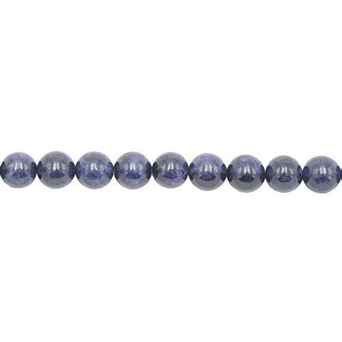 Fil Saphir 10mm France Minéraux, perles naturelles rondes pour équilibre et sérénité
