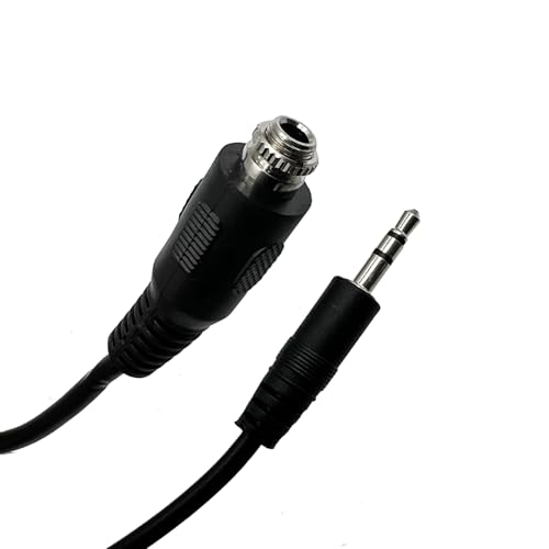 Seadream Adaptador Audio 3.5mm Macho a Hembra 2un 1pie miniatura 2