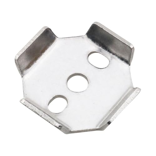 TAODAN 2PCS Stainless Steel Round Buckle Wall Mount Bracket 35x35mm Towel Bar Base Gasket Tighten Screw Stand Toilet Paper Holder Accessories - Thumbnail 3
