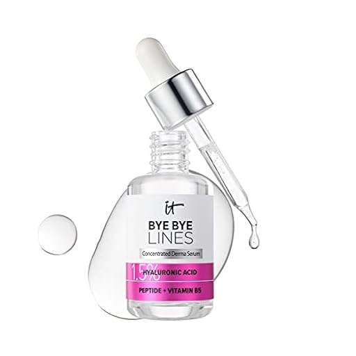 IT Cosmetics, Sérum Facial Concentrado, Para Líneas de Expresión, Hidrata y Suaviza la Piel, Fórmula con Ácido Hialurónico y Vitamina B5, Bye Bye Lines, 30 ml | Ya disponible en tu tienda friki favorita! En mundofriki.es! IT Cosmetics, Sérum Facial Concentrado, Para Líneas de Expresión, Hidrata y Suaviza la Piel, Fórmula con Ácido Hialurónico y Vitamina B5, Bye Bye Lines, 30 ml | Ya disponible en tu tienda friki favorita! En mundofriki.es!