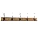 Antique Style Wooden Wall Mount Coat Rack Hat or Key Hook Primitive Farmhouse Decor