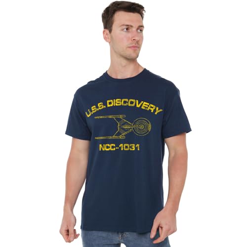 T-Shirt Star Trek Discovery Mixte - T-Shirt Athlétique Coupe Droite