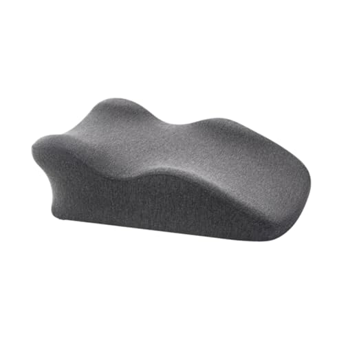 Image of Adult Memory Foam Bed Pillow Anti Slip Bottom Multipurpose for Backrest Soft Dark Grey| Memory Foam Pillow | Soft Sleeping Pillow