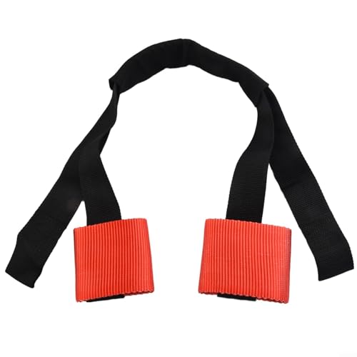 Fauhapyway Sangle d'arrimage pour guidon de moto - Sangle de sécurité en nylon - 100 cm - Rouge