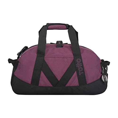 Totto- Bolsa de Deporte Bungee Granate: Resistencia, Comodidad y Estilo en Tus Manos