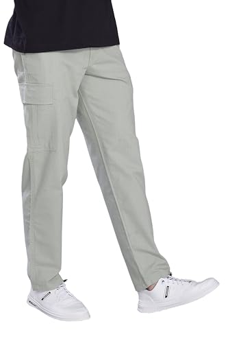 Image of DIVISIVE Men's Loose Fit Linen Blend Cotton Cargo Pants