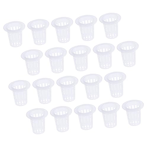 Toddmomy 60piezas Reparador De Raíces para Plantas Cestas Fijas para Plantar Verduras Sin Tierra para Hidroponía Balcones y Jardines