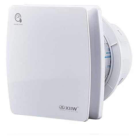 XIIW 4'' Bathroom Extractor Fan with Sensor Cover