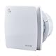 XIIW Badlüfter 100mm mit Feuchtigkeitssensor Abluftventilator einstellbarer Nachlaufzeit, mit Timing Wandventilator Silent, mit Rückstauklappe 95m³/h, 12 Watt / 34dB für Bad, WC, Küche