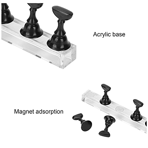 Soporte Magnético para Práctica de Arte en Uñas Acrílicas miniatura 5