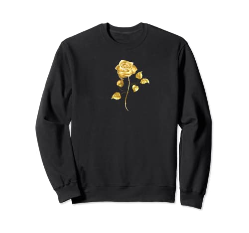 Une belle rose dorée Sweatshirt Cover