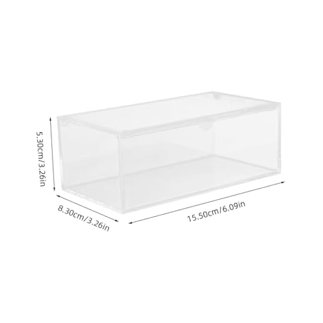 Dryer Holder Box Lid Laundry Container Organizer Lid Stylish Practical Storage Box for Beads