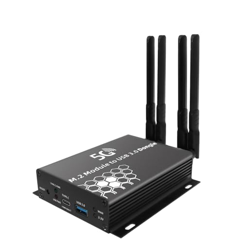 Adaptador NGFF M.2 a USB 3.0 con refrigeracion activa para estabilidad 5G