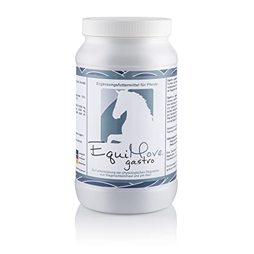 EquiMove Gastro (1,5 kg) | Magenschutz für Pferde | Unterstützung von Magen und pH-Wert | mit Mineral-Algen (Lithothamnium) und Kamillenblüten-Extrakt