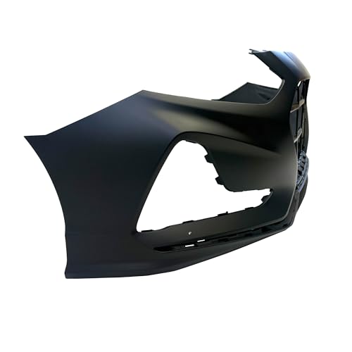 Image of FitParts Compatible with Hyundai Sonata 2018-2019 Front Bumper Cover | Primed, With Fog Light Holes, Hybrid, Ready to Paint, OEM 191275430217, HY1000219